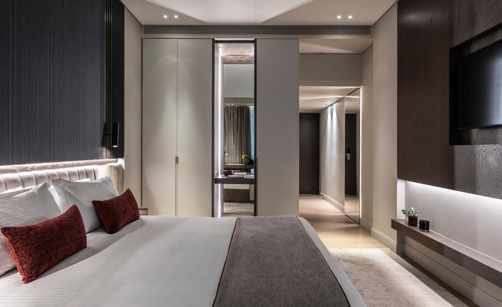 Njv Athens Plaza Hotel Luaran gambar A bedroom at the hotel