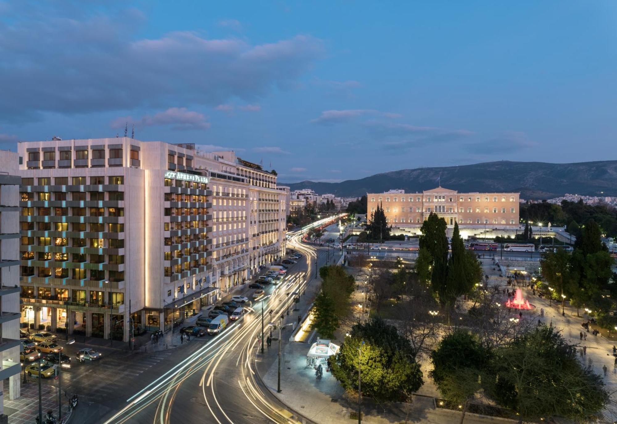 Njv Athens Plaza Hotel Luaran gambar Nikis Avenue